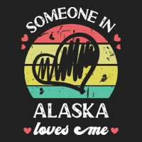 Someone In Alaska Loves Me T  Shirt Someone In Alaska Loves Me Funny F Basic T-shirt | Artistshot