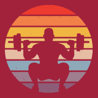 Squat T  Shirt Squat Silhouette On A Distressed Retro Sunset Print T Basic T-shirt | Artistshot