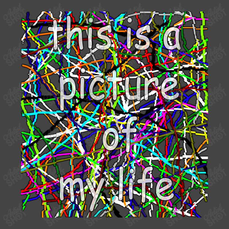 This Is A Picture Of My Life Basic T-shirt by Danielcoro | Artistshot