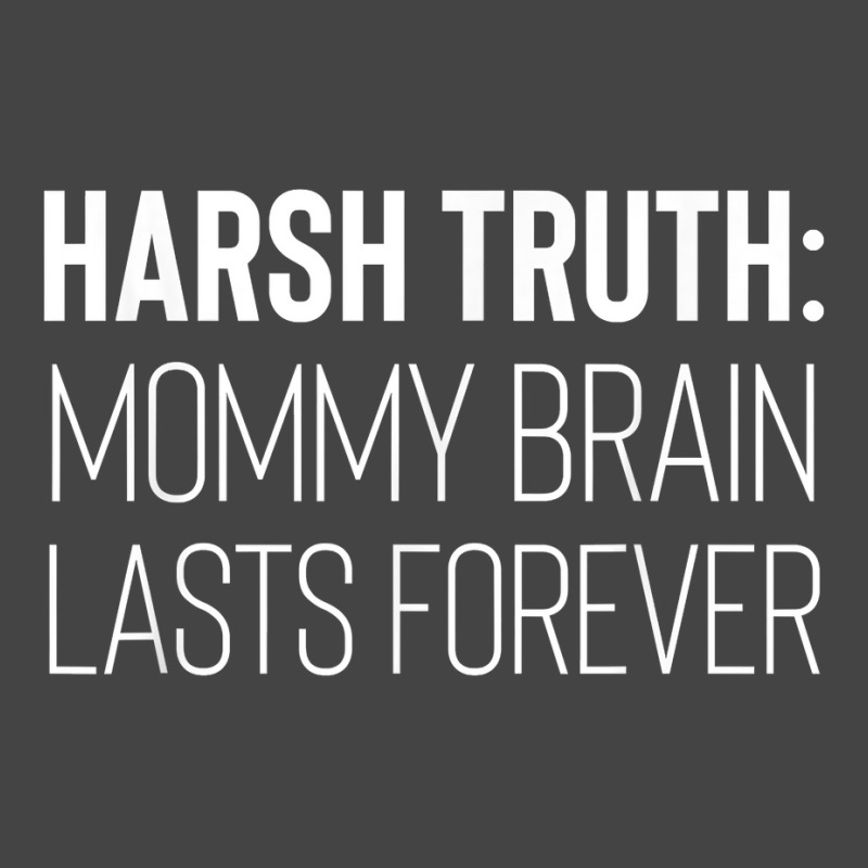 Funny Mommy Brain Lasts Forever Motherhood Pregnancy Kids T Shirt Basic T-shirt | Artistshot