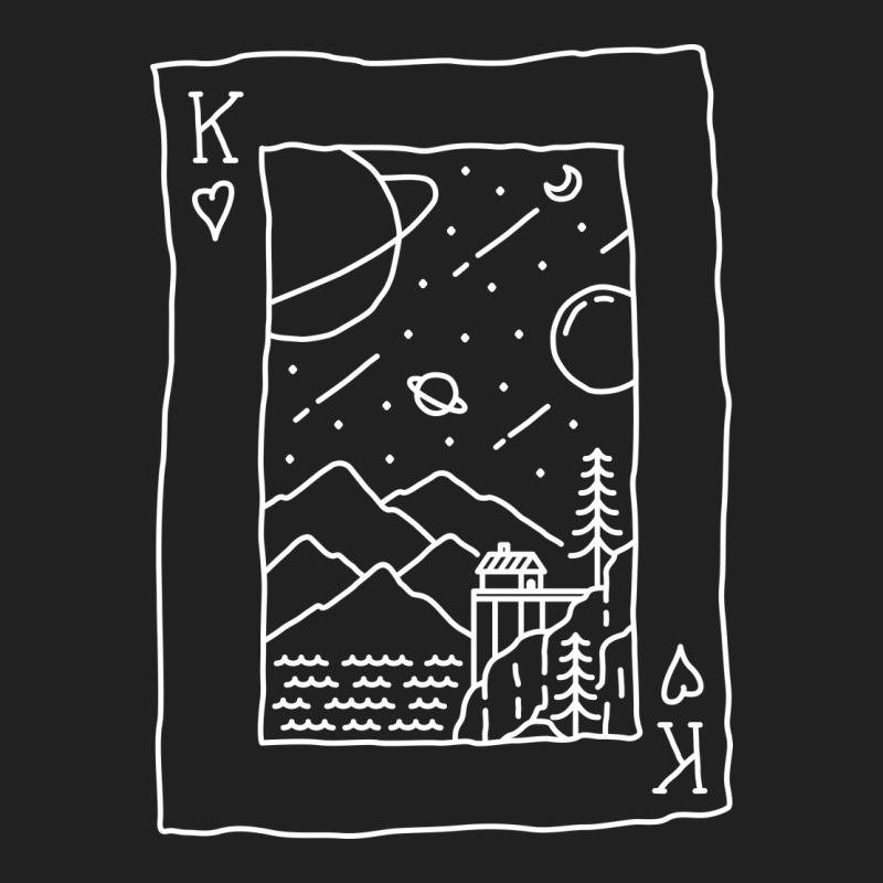 King Of Nature Playing Card 1 Basic T-shirt | Artistshot