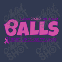 I Wear Orchid For My Dad - Balls Cancer Month Testicular Awareness Basic T-shirt | Artistshot