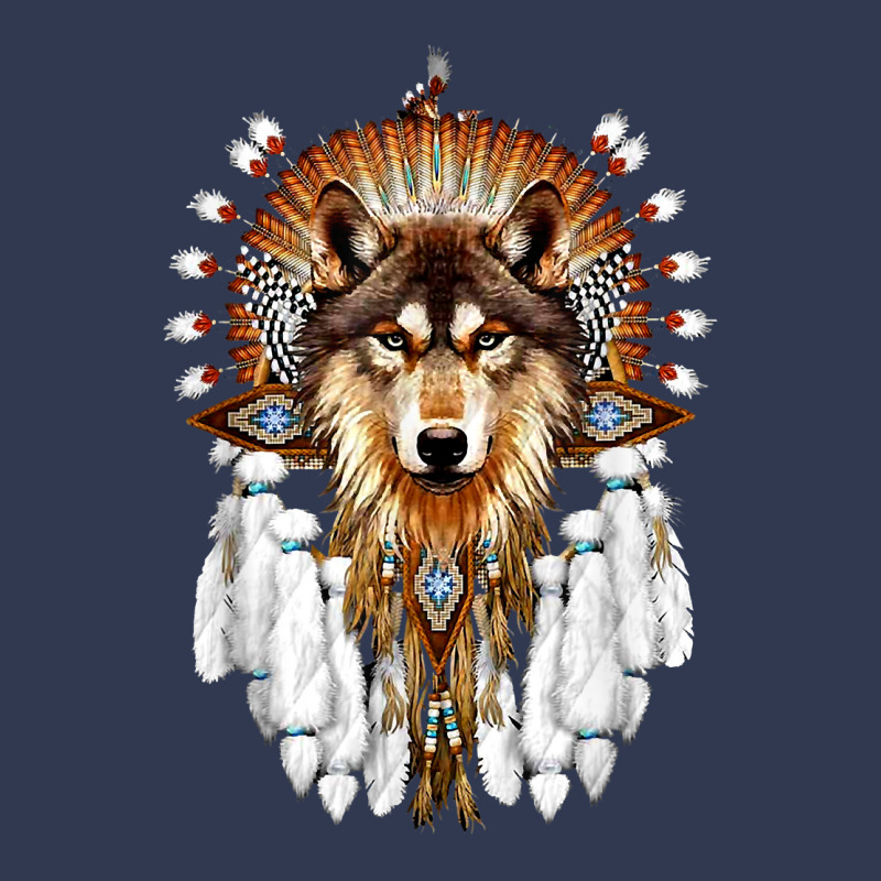 Native American Wolf   Wolf Lovers T Shirt Basic T-shirt by adam.troare | Artistshot