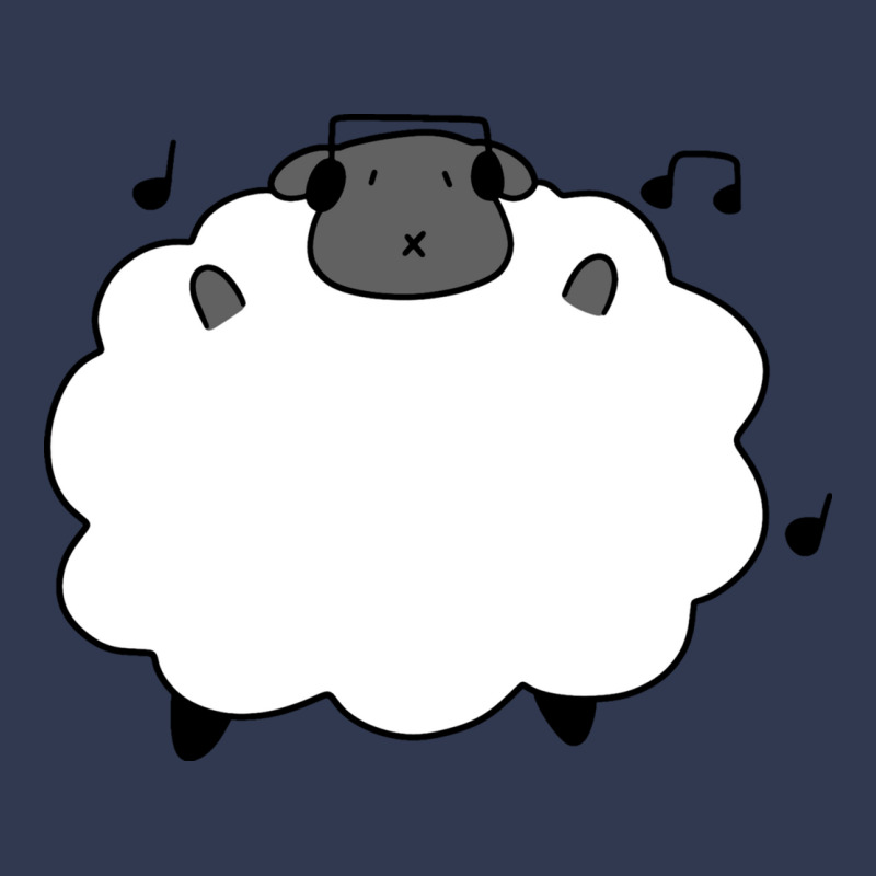 Dancing Headphones Sheep Basic T-shirt by ilham12 | Artistshot