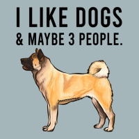 Funny I Like Akita Dogs And Maybe 3 People 2 Unisex Sherpa-lined Denim Jacket | Artistshot