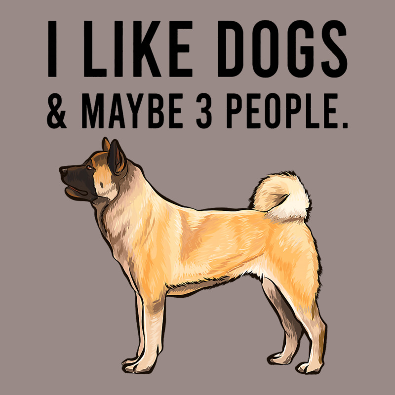 Funny I Like Akita Dogs And Maybe 3 People 2 Vintage T-shirt | Artistshot