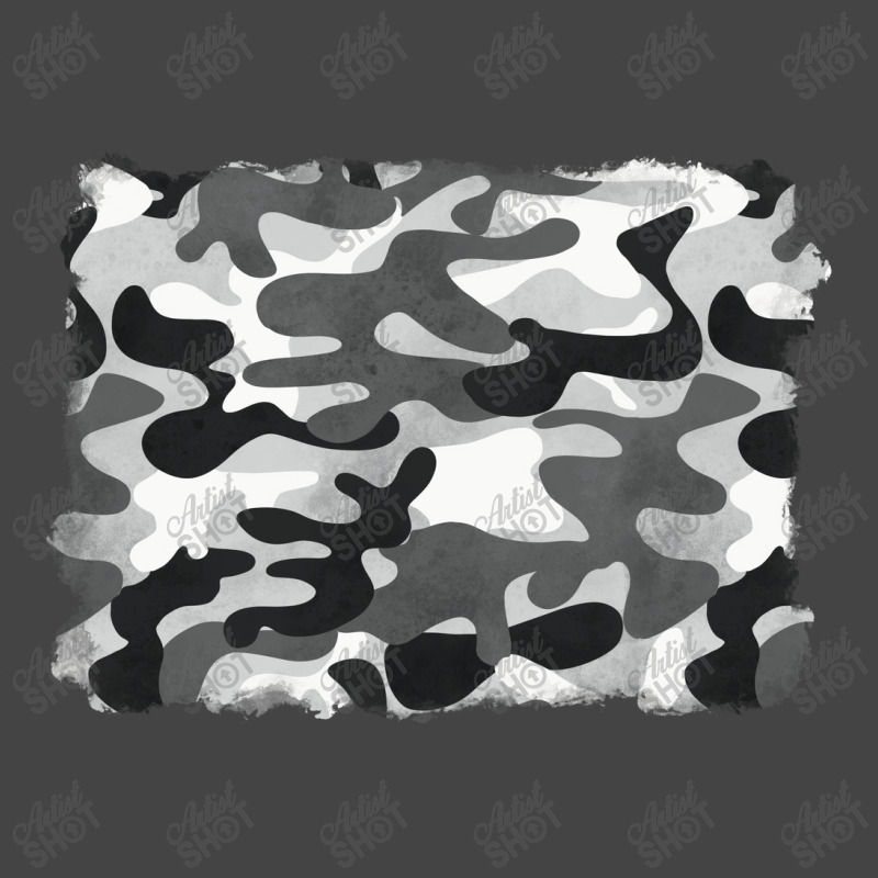 Black And White Camouflage Basic T-shirt by BarkalooDesign | Artistshot