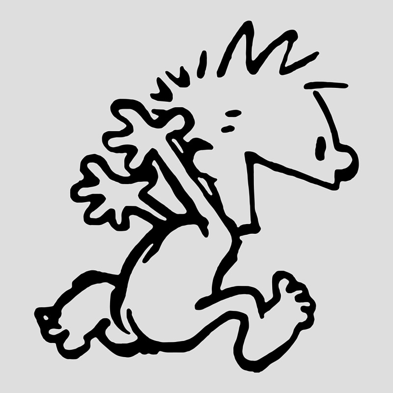Calvin & Hobbes Comic Running Naked Glass Tumbler | Artistshot