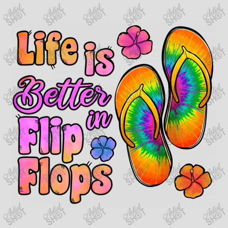 Life Is Better In Flip Flops Glass Tumbler | Artistshot