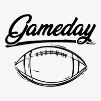 Game Day American Football Sports Season Footballe Ladies Fitted T-shirt | Artistshot