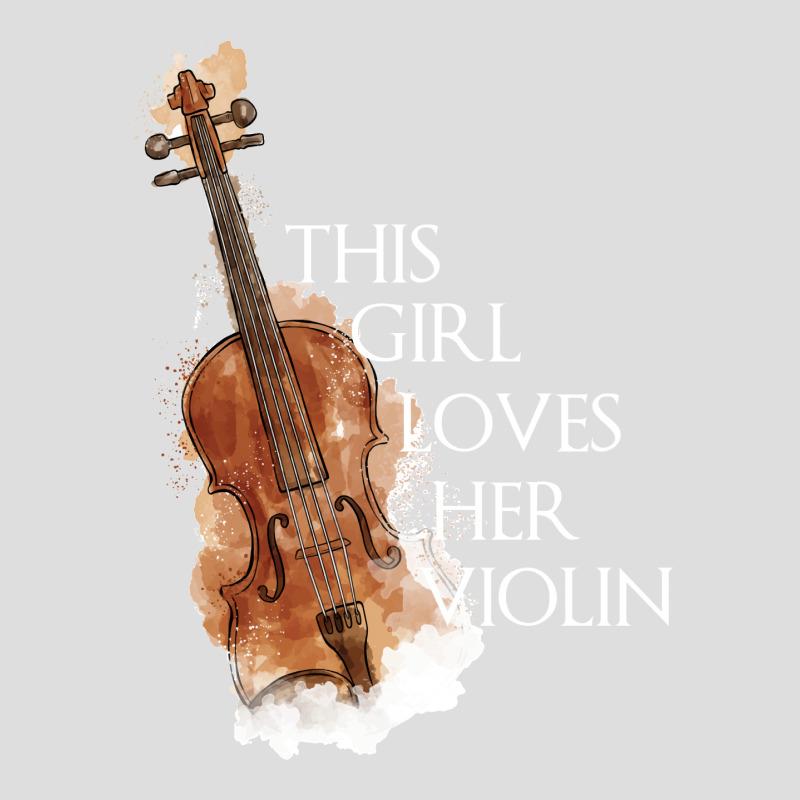 This Girl Loves Her Violin For Dark Glass Tumbler | Artistshot