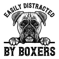 Hobo Care Boxer Rescue Easily Distracted By Boxers Crewneck Sweatshirt | Artistshot