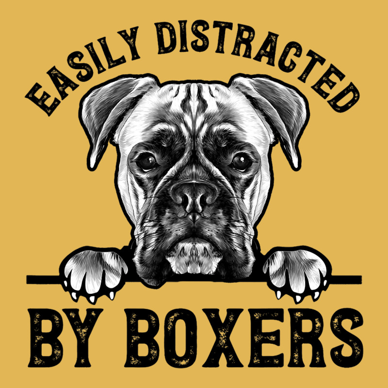 Hobo Care Boxer Rescue Easily Distracted By Boxers Vintage Hoodie And Short Set | Artistshot