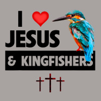 I Love Jesus And Kingfishers Bird Watching Christi Racerback Tank | Artistshot