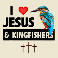 I Love Jesus And Kingfishers Bird Watching Christi Cropped Hoodie | Artistshot