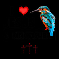 I Love Jesus And Kingfishers Bird Watching Christi Legging | Artistshot