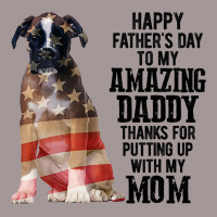 Happy Fathers Day To My Amazing Daddy Boxer Dog Vintage Hoodie | Artistshot