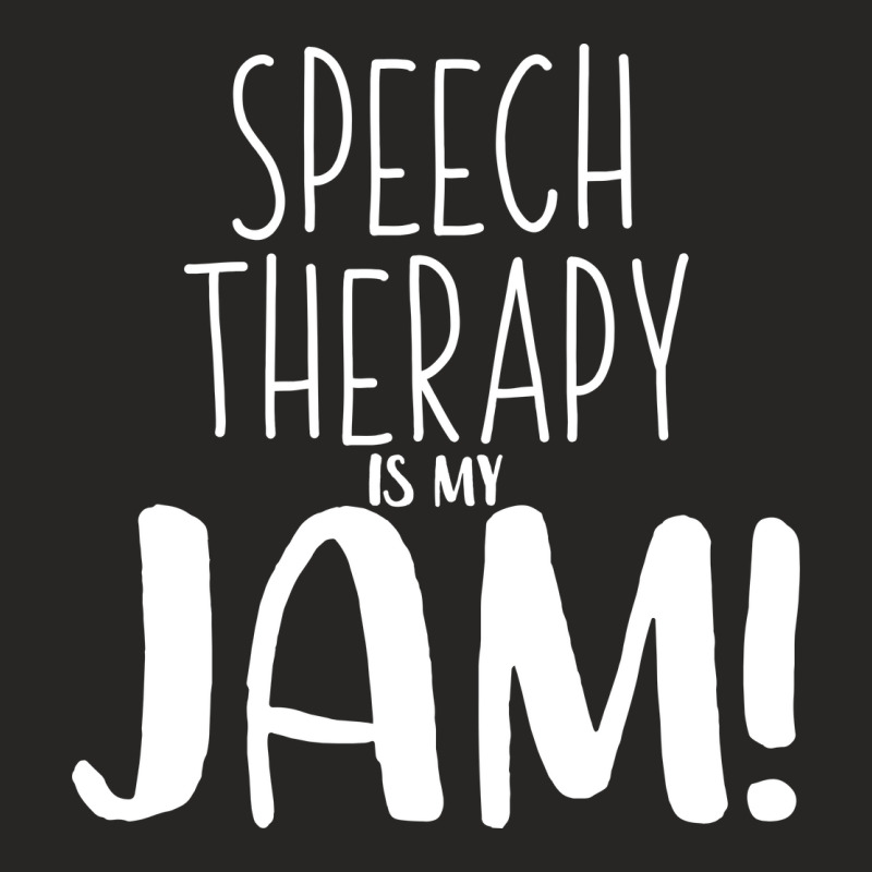 Speech Therapy Is My Jam 2 B Ladies Fitted T-Shirt by didiergrobak | Artistshot