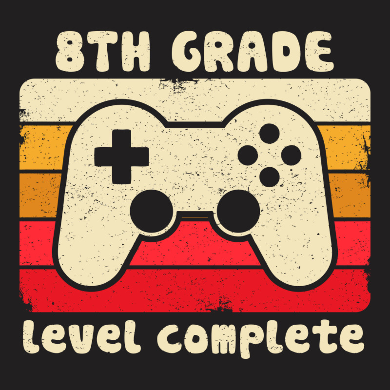 8th Grade Level Complete 2 T-shirt | Artistshot
