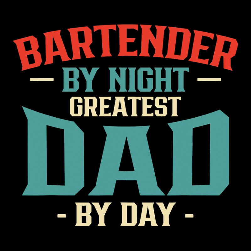 Bartender By Night Greatest Dad By Day Fathers Day Cropped Sweater by AarnaFerraro | Artistshot