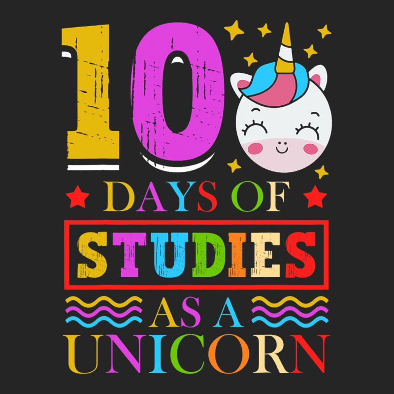 100 Days Of Studies As A Unicorn School Pony Schoo Unisex Hoodie | Artistshot