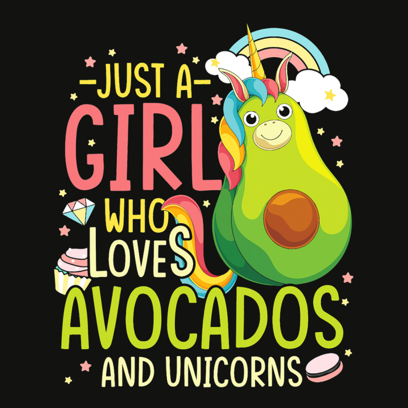 Avocado Women Magical Fantasy Animal Lover Girls U Scorecard Crop Tee by KIMBERLYABDILLA | Artistshot