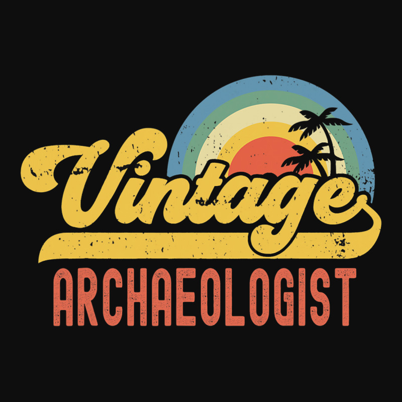 Archaeologist Vintage Sunset Profession Retro Job  Crop Top by JANETDAVIS | Artistshot