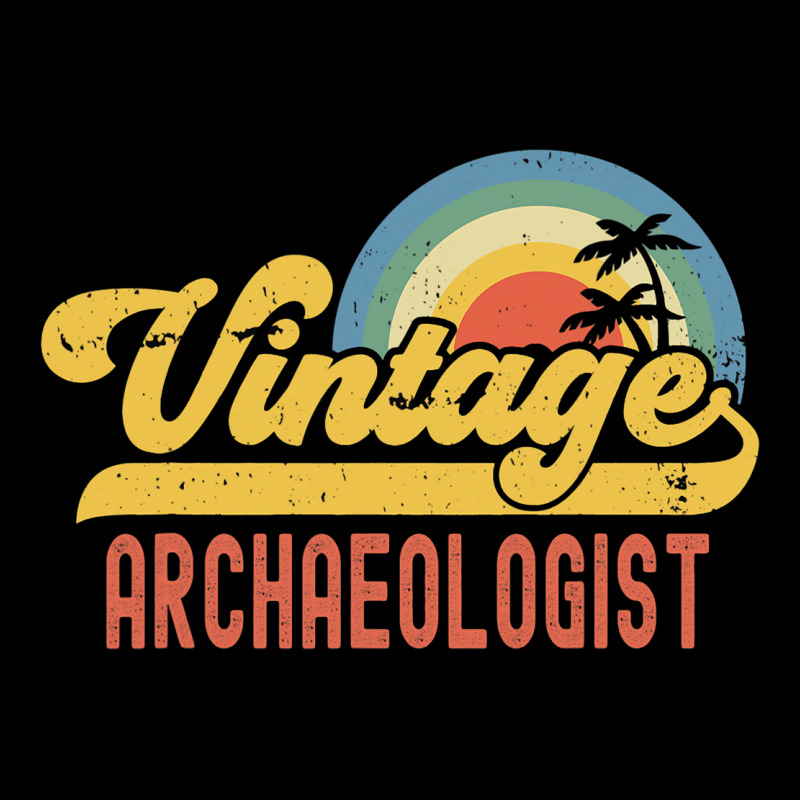 Archaeologist Vintage Sunset Profession Retro Job  Maternity Scoop Neck T-shirt by JANETDAVIS | Artistshot