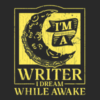 Author Im A Writer I Dream While Awake Printed Hat | Artistshot