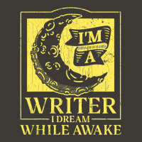 Author Im A Writer I Dream While Awake Bucket Hat | Artistshot