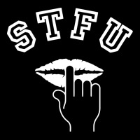 Stfu Funny Cropped Sweater | Artistshot