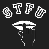 Stfu Funny Ladies Polo Shirt | Artistshot