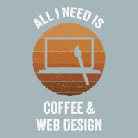 All I Need Coffee Web Design Vintage Website Codin Unisex Sherpa-lined Denim Jacket | Artistshot