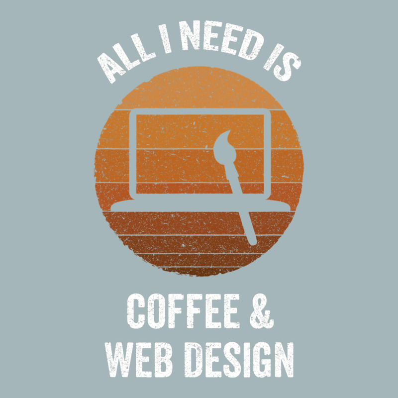 All I Need Coffee Web Design Vintage Website Codin Unisex Sherpa-lined Denim Jacket | Artistshot