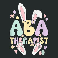 Applied Behavior Analysis Therapist Cute Easter Bu Women's Triblend Scoop T-shirt | Artistshot