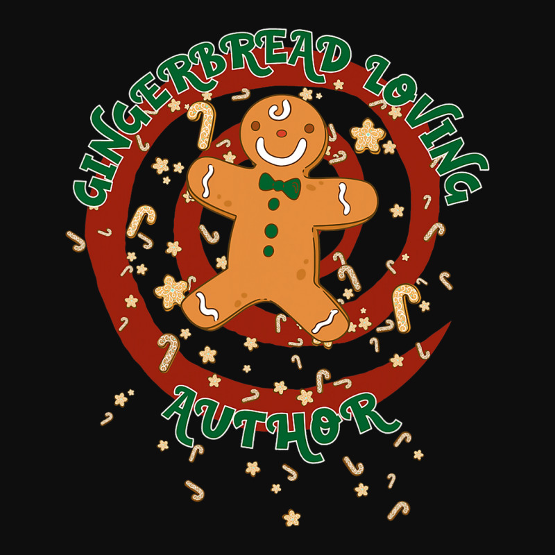 Author Job Gingerbread Funny Xmas Crop Top by LoralieDemars | Artistshot