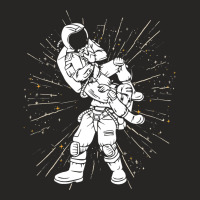 Astronaut Martial Arts Combat Sports For Jiujitsu  Ladies Fitted T-shirt | Artistshot