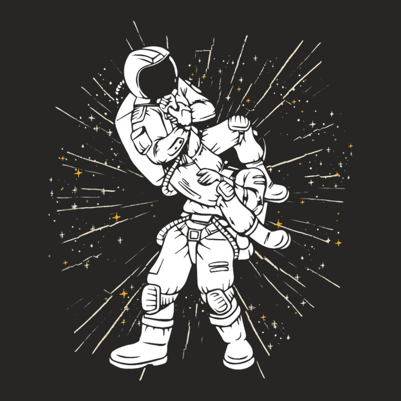 Astronaut Martial Arts Combat Sports For Jiujitsu  Ladies Fitted T-Shirt by DENNISDAVIS | Artistshot