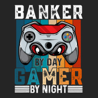 Banker By Day Gamer By Night Meme For Gamers Unisex Hoodie | Artistshot