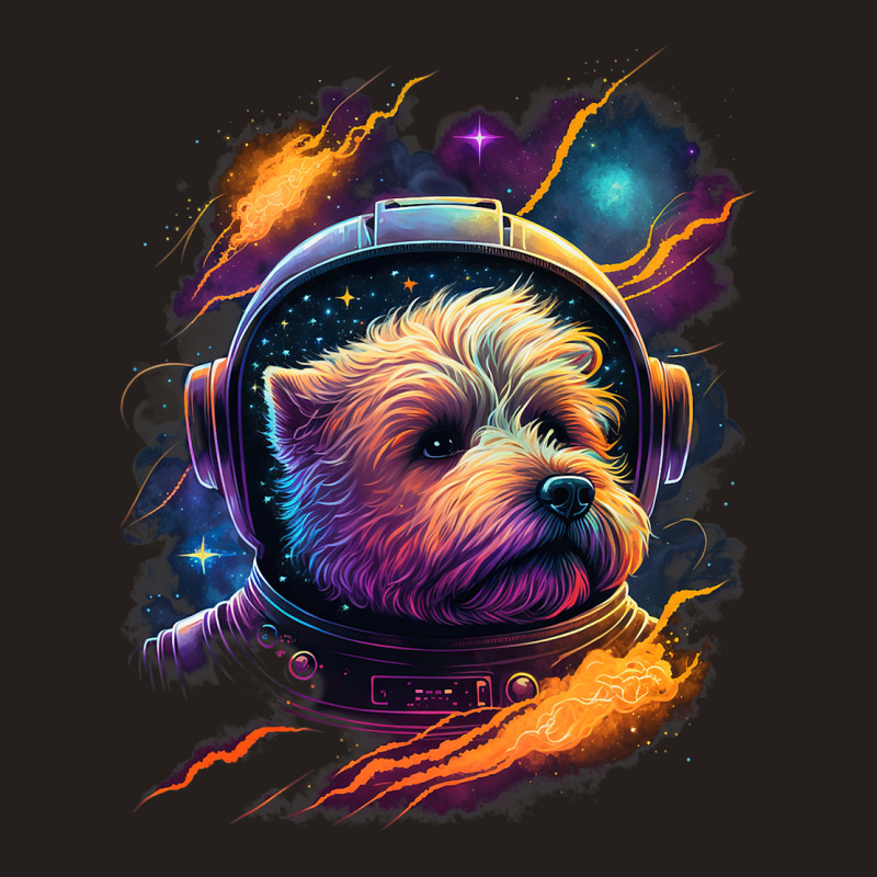 Astronaut Norfolk Terrier Dog Space Galaxy 1 Tank Top by MICHAELPHILBECK | Artistshot