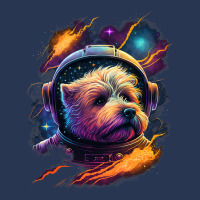 Astronaut Norfolk Terrier Dog Space Galaxy 1 Men Denim Jacket | Artistshot