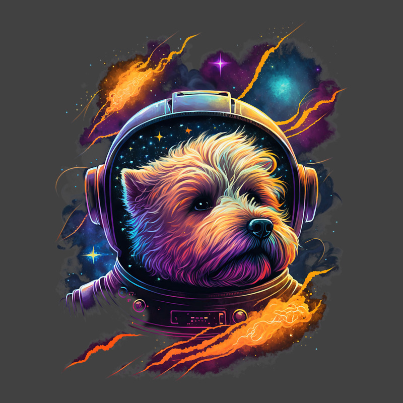 Astronaut Norfolk Terrier Dog Space Galaxy 1 Vintage T-Shirt by MICHAELPHILBECK | Artistshot