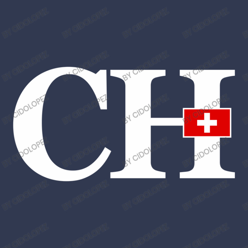 Switzerland Flag And Country Initials Basic T-shirt by cidolopez | Artistshot