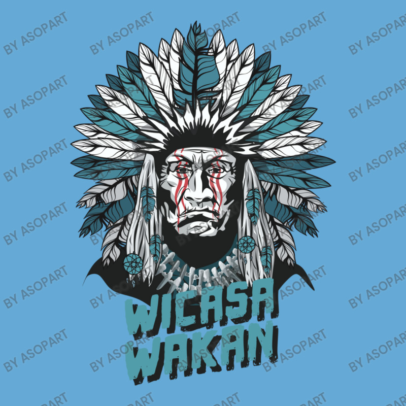 Native American Feather Headdress Wicasa Wakan Basic T-shirt | Artistshot