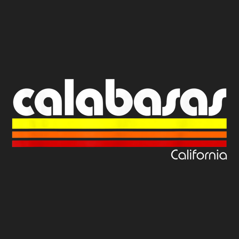 Retro Calabasas California T Shirt Basic T-shirt by TeaMenShop | Artistshot