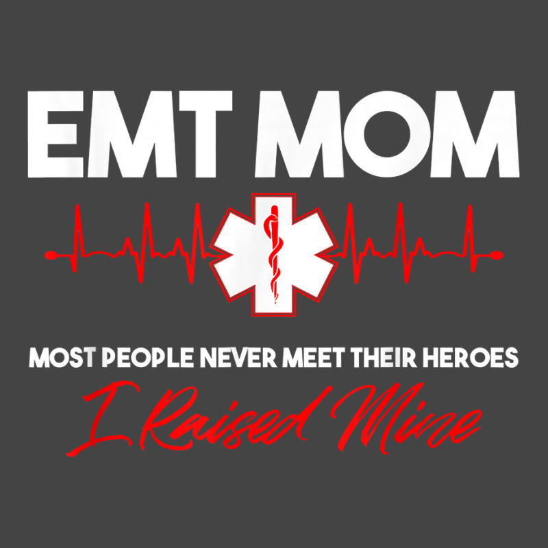 Emt Mom Emergency Medical Ems Paramedics Emr Gift T Shirt Basic T-shirt | Artistshot