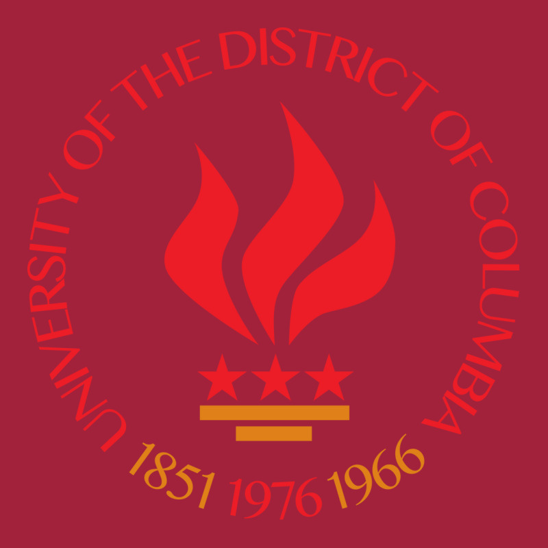 University Of The District Of Columbia Basic T-shirt by tonyleo | Artistshot