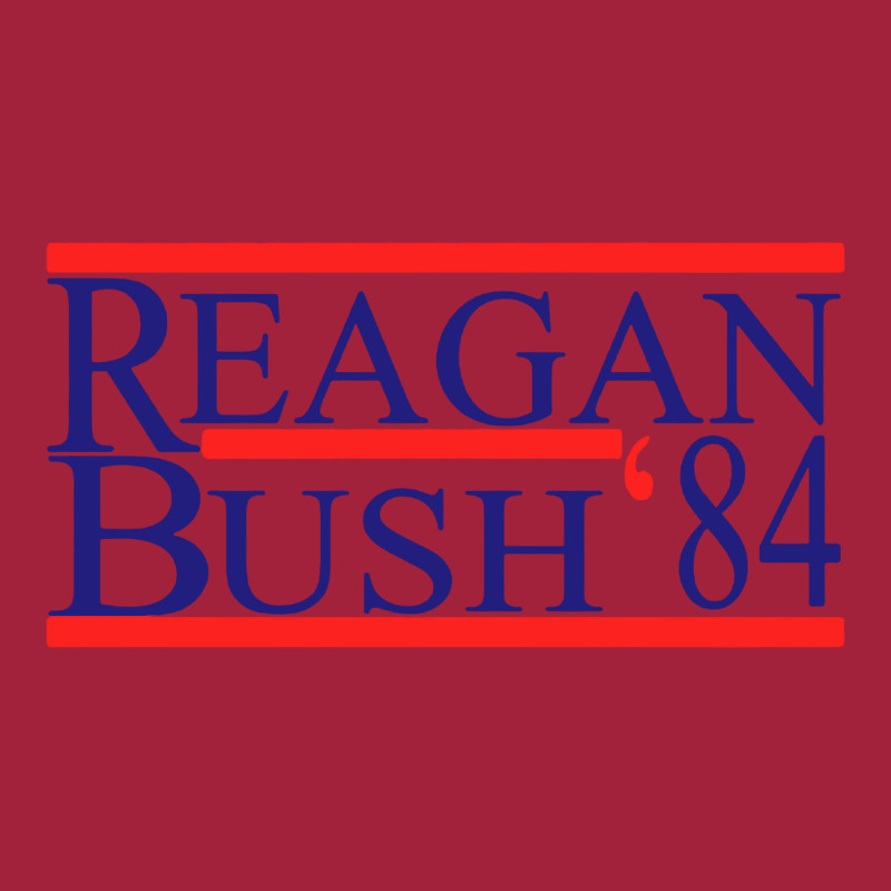 Reagan Bush 84 Retro Usa Election Basic T-shirt by saterseim | Artistshot