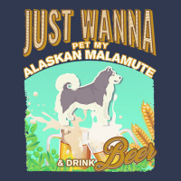 Alaskan Malamute T  Shirt Dog Owner, Just Wanna Pet My Alaskan Malamut Basic T-shirt | Artistshot