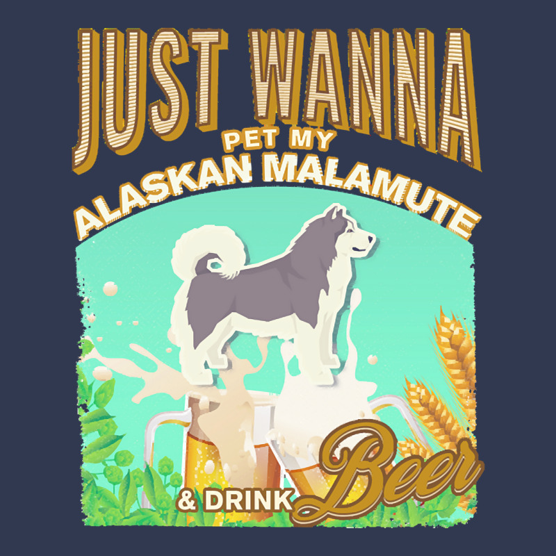 Alaskan Malamute T  Shirt Dog Owner, Just Wanna Pet My Alaskan Malamut Basic T-shirt | Artistshot